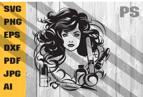 Download Beauty Salon SVG, Hairstylist SVG - Premium Resources
